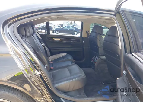 2009 BMW 750Li из США, поврежденный, VIN WBAKB835X9CY58321